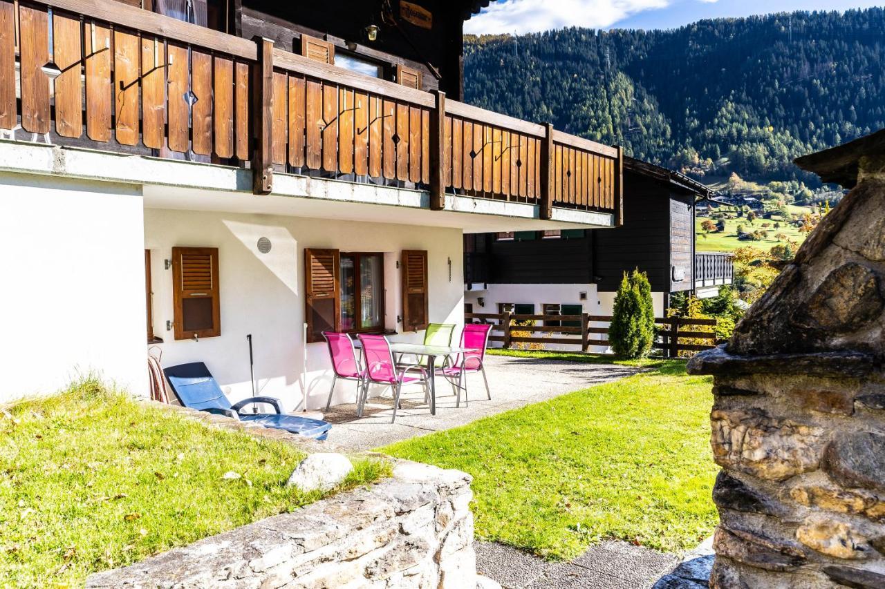 Haus Birchi, Fiesch 3.5-Zimmerwohnung Birchi מראה חיצוני תמונה