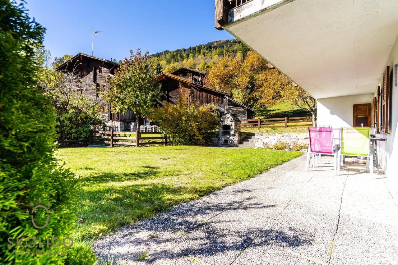 Haus Birchi, Fiesch 3.5-Zimmerwohnung Birchi מראה חיצוני תמונה